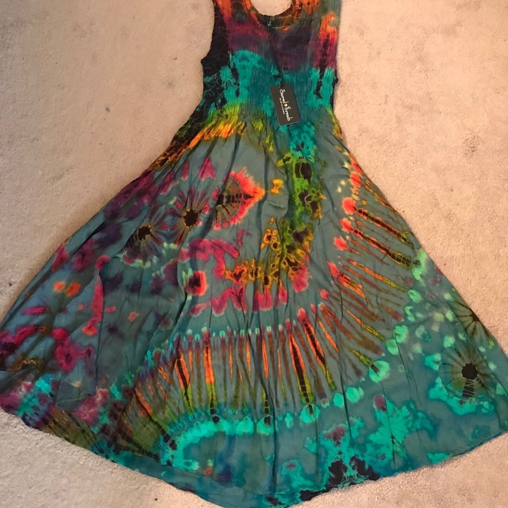 219-184 Rd/Rd 219184 Sacred Threads Sundress - Picture 2 of 4